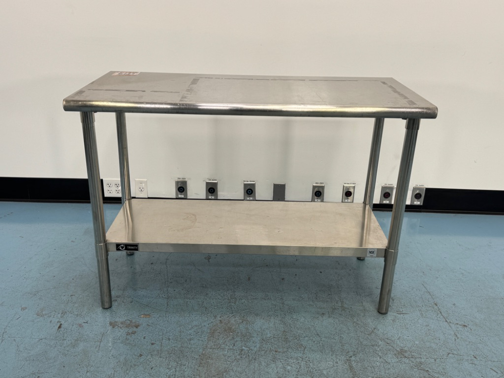 Image of Trinity 4' Stainless Steel Table